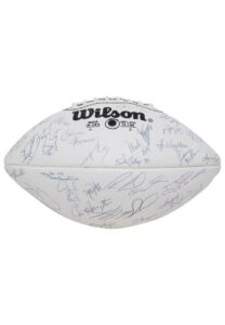 1985 Chicago Bears Team-Signed Football