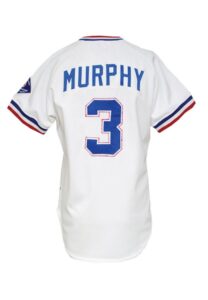 1985 Dale Murphy Atlanta Braves Game-Used Home Jersey