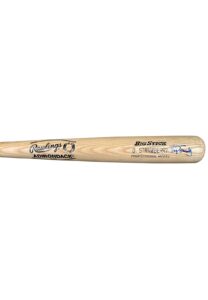 1985 Darryl Strawberry NY Mets Game Ready & Signed Bat