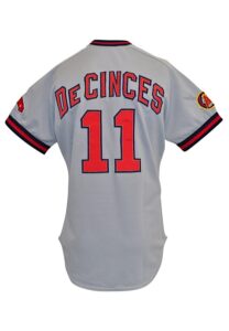 1985 Doug DeCinces California Angels Game-Worn & Autographed Road Jersey