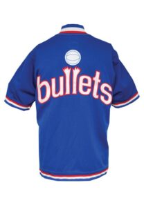 1985 Gus Williams Washington Bullets Warm-Up Suit