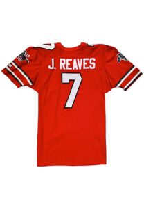 1985 John Reaves Tampa Bay Bandits USFL Game-Used & Signed Jersey