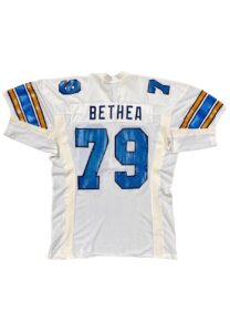 1985 Larry Bethea Oakland Invaders USFL Game-Used Jersey