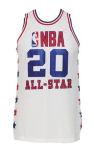 1985 Michael Ray Richardson Eastern Conference Game-Used NBA All-Star Uniform