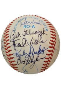 1985 Minnesota Twins Team-Signed Baseball