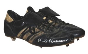 1985 Phil Niekro Yankees Game-Used and Autographed Cleats