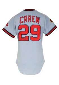 1985 Rod Carew California Angels Game-Used & Autographed Jersey and Helmet