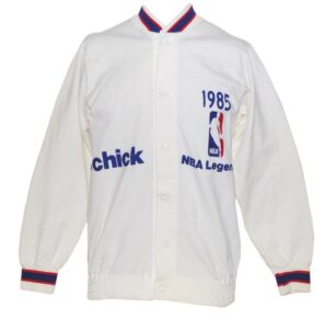 1985 Schick NBA Legends All-Star Game Worn Warm-Up Jacket Attributed to Oscar Robertson