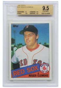 1985 Topps Roger Clemens #181