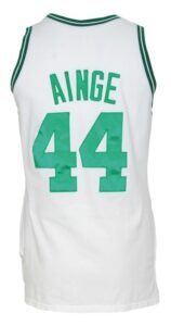 1986-1987 Danny Ainge Boston Celtics Game-Used Knit Home Jersey 