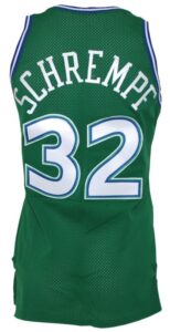 1986-1987 Detlef Schrempf Dallas Mavericks Game-Used Road Jersey