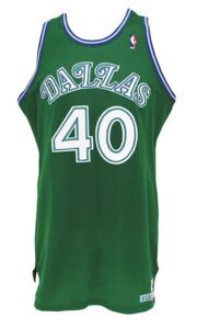 1986-1987 James Donaldson Dallas Mavericks Game-Used Road Jersey