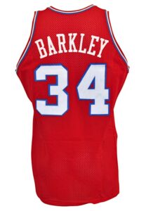 1986-87 Charles Barkley Philadelphia 76ers Game-Used & Autographed Road Jersey