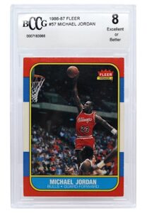 1986-87 Fleer Michael Jordan #57