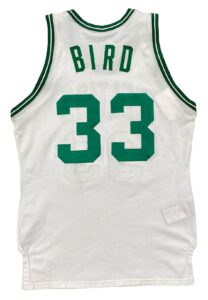 1986-87 Larry Bird Boston Celtics Game-Issued Home Jersey