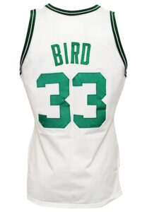 1986-87 Larry Bird Boston Celtics Game-Used Home Jersey