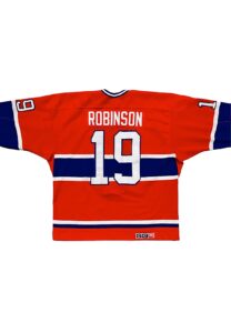 1986-87 Larry Robinson Montreal Canadiens Game-Used Jersey