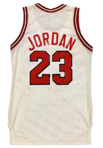 1986-87 Michael Jordan Chicago Bulls Game-Issued Jersey