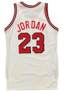 1986-87 Michael Jordan Chicago Bulls Game-Used Home Jersey