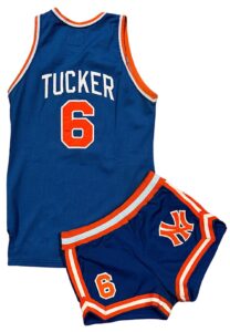 1986-87 Trent Tucker NY Knicks Game-Used Uniform