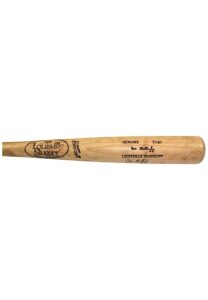 1986-89 Don Mattingly New York Yankees Game-Used & Autographed Bat