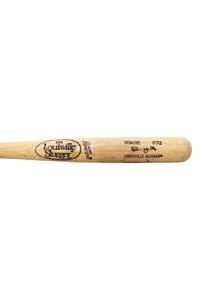 1986-89 Robin Yount Milwaukee Brewers Game-Used & Autographed Bat