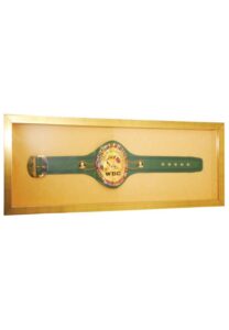 1986-90 Mike Tyson Autographed WBC World Championship Belt