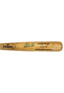 1986-92 Carlton Fisk Chicago White Sox Game-Used & Autographed Bat