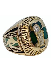 1986 Boston Celtics NBA Championship Ring Presented To Wayne Lebeaux With Presentation Box