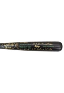 1986 Boston Red Sox American League Champs Black Bat