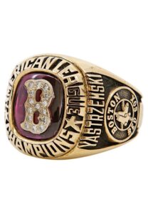 1986 Carl Yastrzemski Boston Red Sox American League Champions Ring