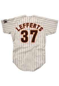 1986 Craig Lefferts SD Padres Game-Used Jersey