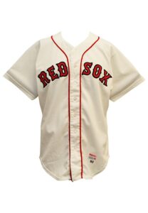 1986 Don Baylor Boston Red Sox Game-Used Home Jersey