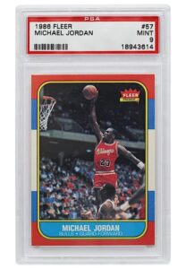 1986 Fleer Michael Jordan #57