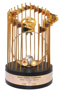 1986 Gary Carter New York Mets World Series Trophy