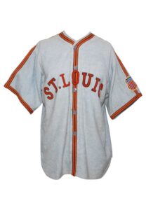 1986 Keith Carradine “A Winner Never Quits” Screen-Worn St. Louis Browns Jersey