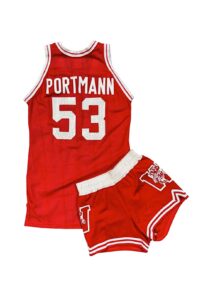 1986 Kurt Portman Wisconsin Badgers Game-Used Uniform