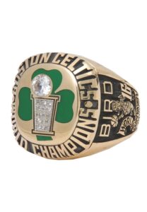 1986 Larry Bird Boston Celtics NBA Championship Ring with Presentation Box