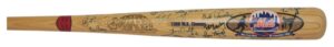 1986 NY Mets World Championship Team Autographed Bat