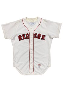 1986 Roger Clemens Boston Red Sox Game-Used & Signed Home Jersey