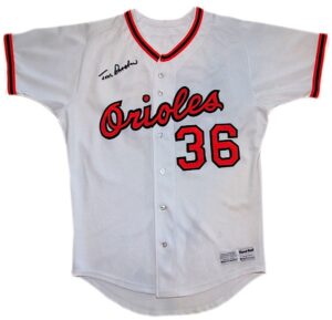 1986 Tom Phoebus Baltimore Orioles Old Timers Day Game Worn & Autographed Complete Uniform