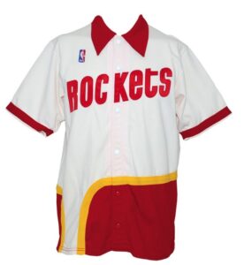 1987-1988 Buck Johnson Houston Rockets Worn Home & Road Warm-Up Jackets & Road Pants