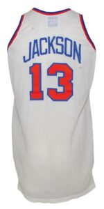 1987-1988 Mark Jackson Rookie New York Knicks Game-Used Home Jersey