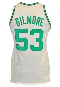 1987-88 Artis Gilmore Boston Celtics Game-Used & Autographed Home Jersey