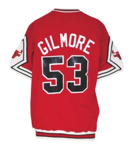 1987-88 Artis Gilmore Chicago Bulls Worn Shooting Shirt