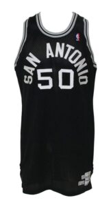 1987-88 David Robinson San Antonio Spurs Press Conference Worn Jersey