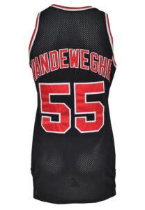 1987-88 Kiki Vandeweghe Portland Trailblazers Game-Used Road Jersey (Equipment Manager LOA)