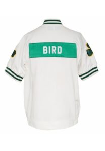 1987-88 Larry Bird Boston Celtics Game-Used Home Warm-Up Jacket