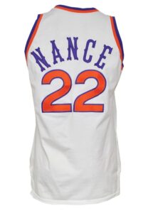 1987-88 Larry Nance Phoenix Suns Game-Used Home Uniform