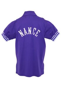 1987-88 Larry Nance Phoenix Suns Player-Worn Shooting Shirt